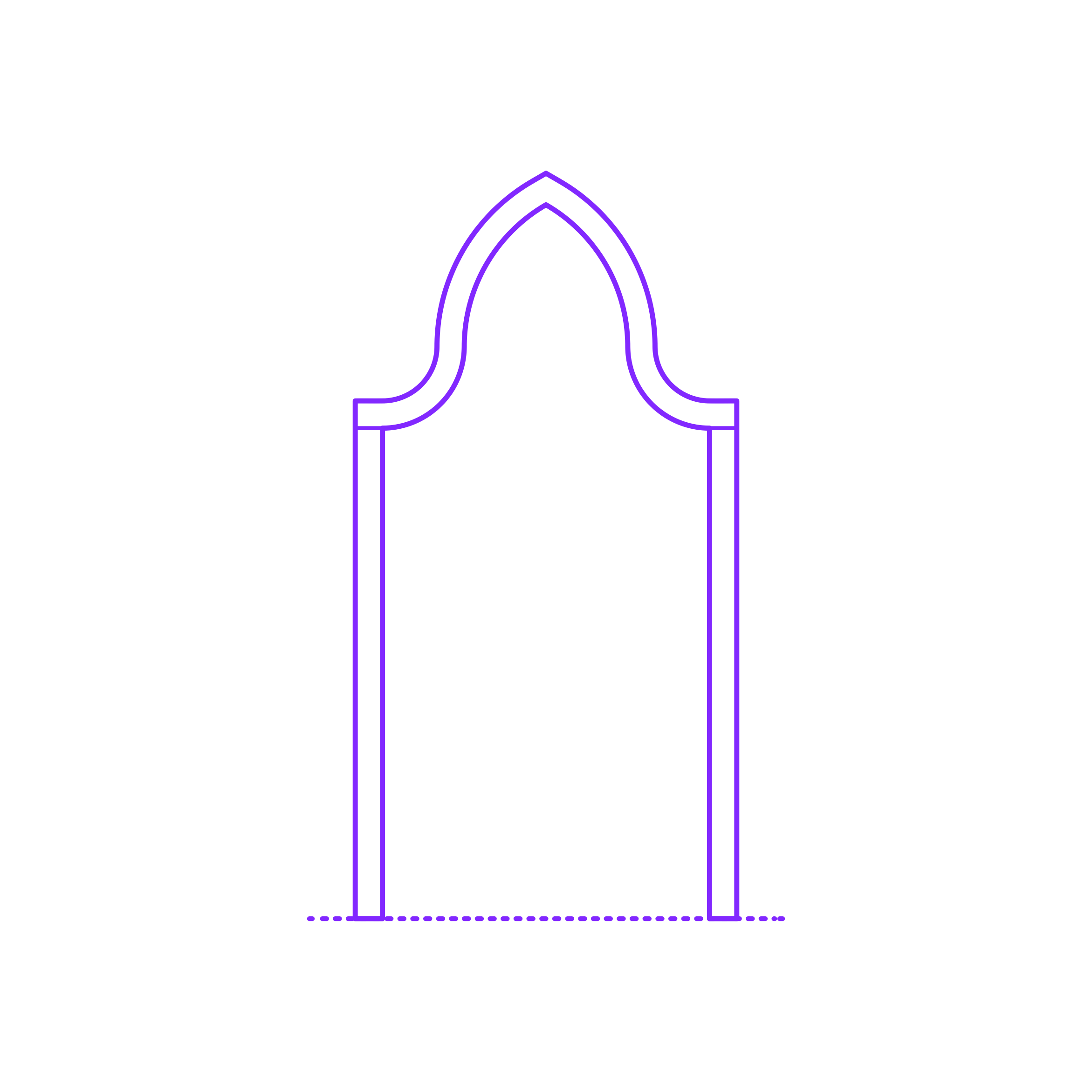 Buildings Arches Keel Outline Svg File Free Vectors